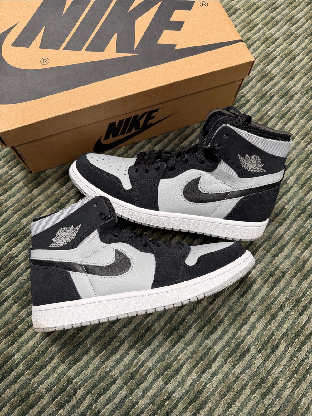 Nike Air Jordan 1 Comfort - Black & Light Gray